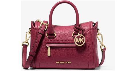 michael kors carine small logo satchel|Carine Extra.